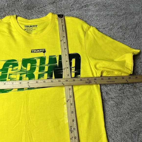 TRUKFIT Men’s Grind Graphic Cyber Yellow T-Shirt Size M - Picture 5 of 16